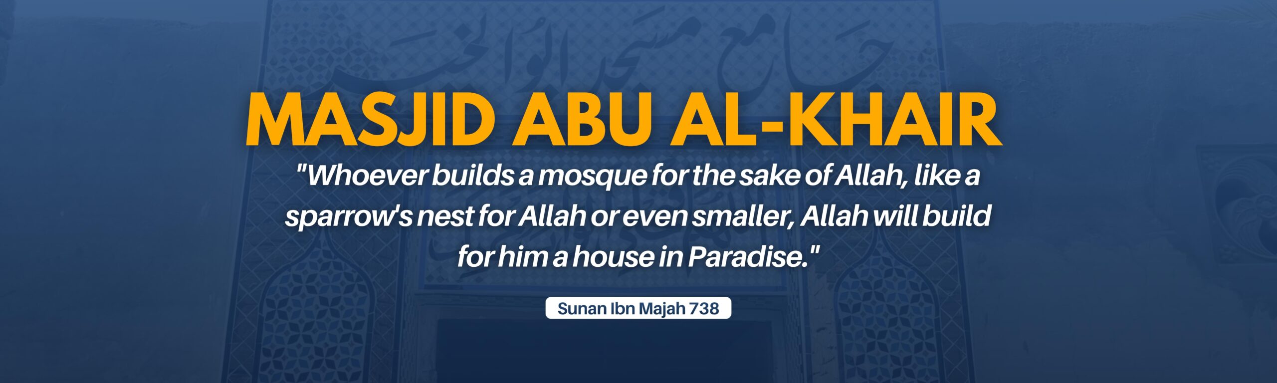 Masjid al-khair Project